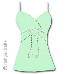 Summer Top, Vest Strap Die Cut Shapes (Pack of 10) - Click Image to Close