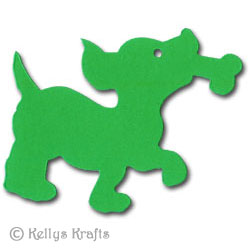 Dog with Bone Die Cut Shapes (Pack of 10) - Click Image to Close
