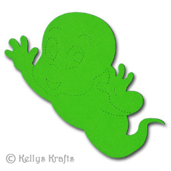 Happy Friendly Ghost Die Cut Shapes (Pack of 10) - Click Image to Close