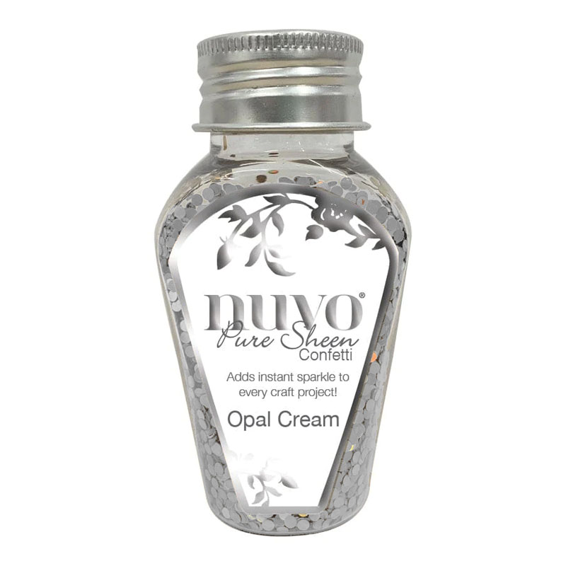 Nuvo Pure Sheen Confetti - Tonic Studios - Opal Cream