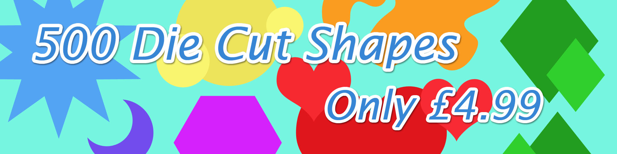 die cut shapes