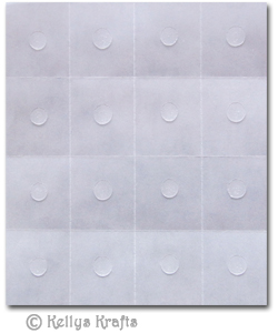 Sheet of 6mm Glue Dots (16 pieces)
