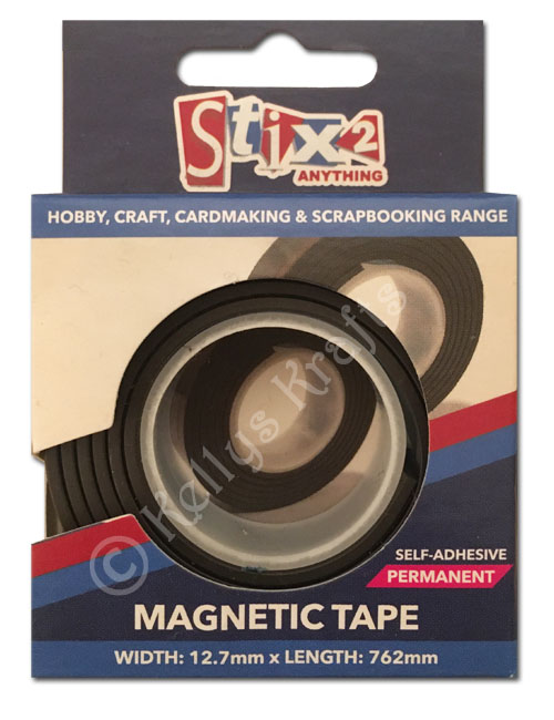 Magnetic Tape, Self-Adhesive Roll (762mm Long)