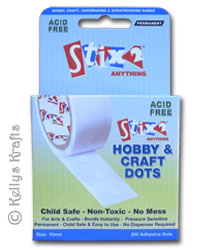 Hobby + Craft Glue Dots, 10mm (Pack of 200)