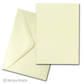 Ivory A6 Card Blank + Envelope (Pack of 1)