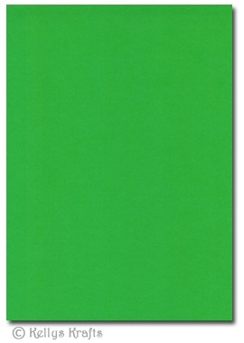 Bright Green A4 Crafting Card, 160gsm (1 sheet)
