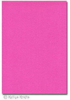 Bright Pink A4 Crafting Card, 160gsm (1 sheet)