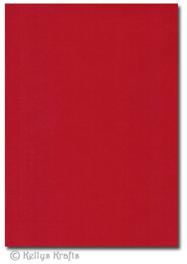 Berry Red A4 Crafting Card, 160gsm (1 sheet)
