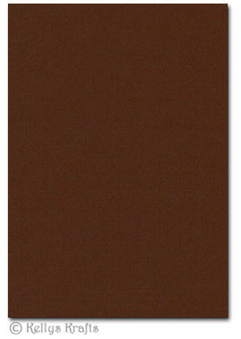 Brown A4 Crafting Card, 160gsm (1 sheet)