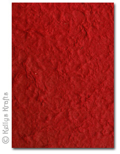 Mulberry A4 Paper - Red (1 Sheet)