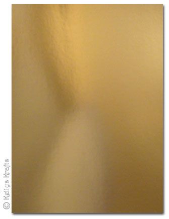 A4 Mirror Card, Gold - 1 Sheet