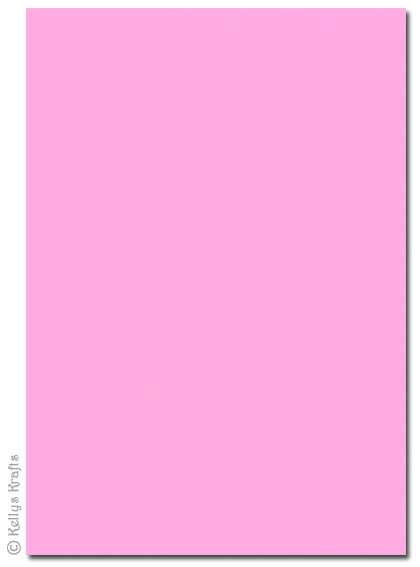 High Quality 270gsm A4 Card, Rose Pink - 1 Sheet