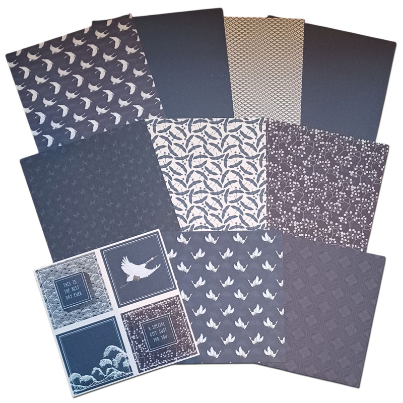 (image for) 6x6 Patterned Papers - Wings Of Life (10 Sheets)
