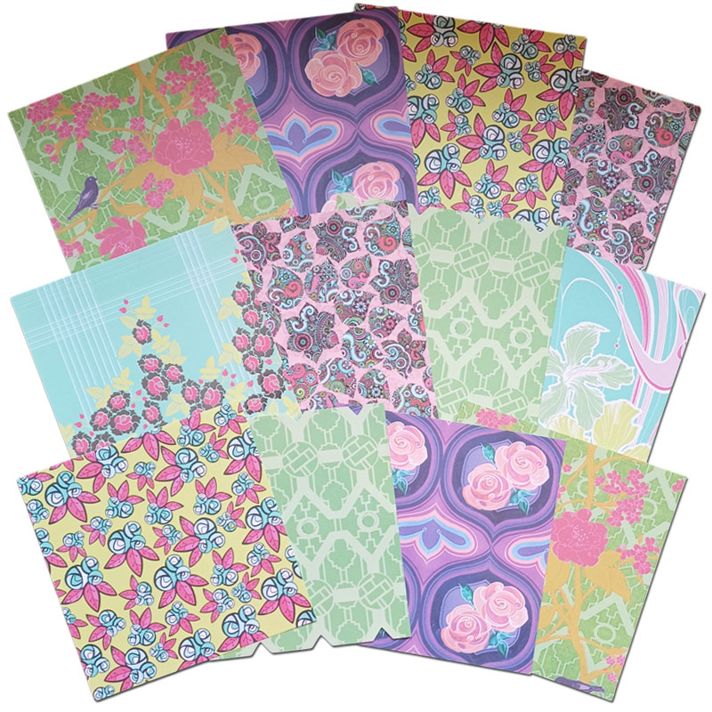 (image for) 6x6 Patterned Papers - Retro Rose (12 Sheets)