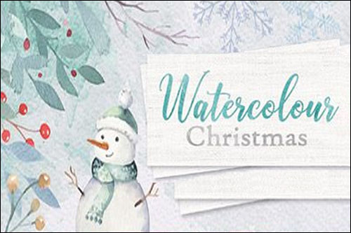 (image for) Watercolour Christmas