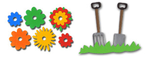 (image for) Flower + Garden Crafting Kits