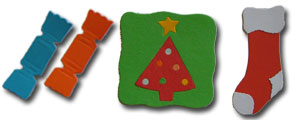 (image for) Christmas Die Cut Shapes