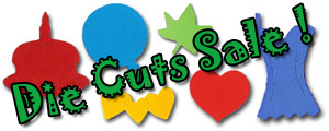 Die Cut Shapes Sale!!