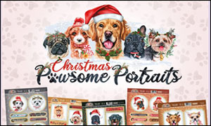 (image for) Christmas Pawsome Portraits
