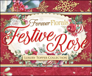 Forever Florals Festive Rose