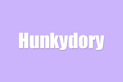 (image for) Hunkydory