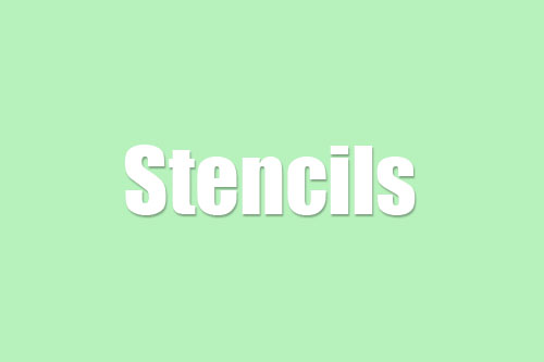 (image for) Stencils