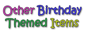 (image for) Other Birthday Products