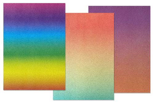 (image for) Ombre Glitter Card