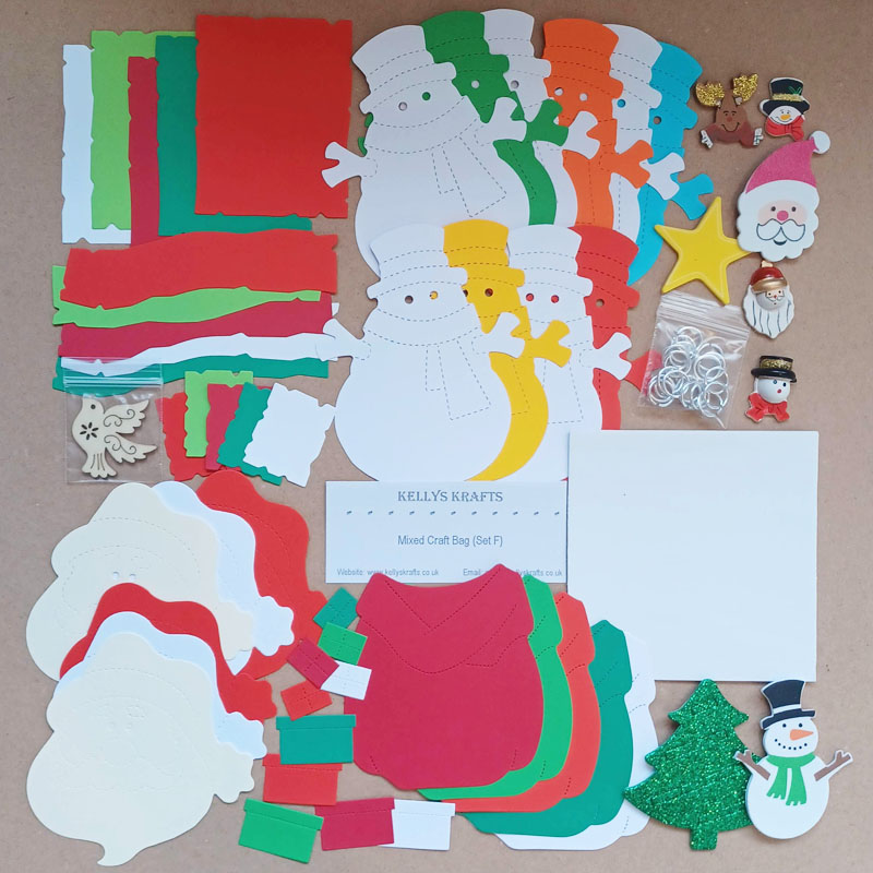 (image for) CLEARANCE - Mixed Bag of Craft Items (SET F)