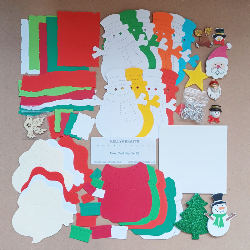 (image for) CLEARANCE - Mixed Bag of Craft Items (SET D)