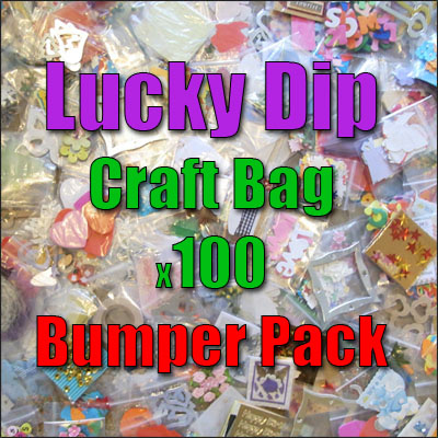 *Lucky Dip* - Mini Craft Bag (x100 Packs) + 30 PACKS FREE!