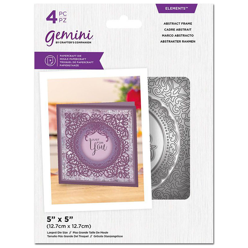 Gemini Cutting Die, Elements Nesting Frames - Abstract