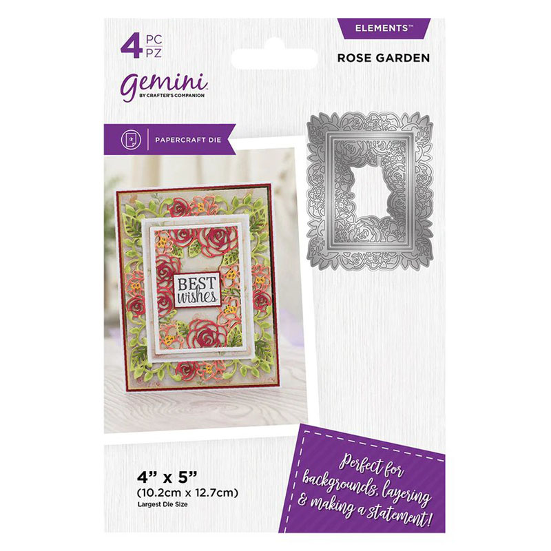 (image for) Gemini Cutting Die, Everyday Nesting - Rose Garden