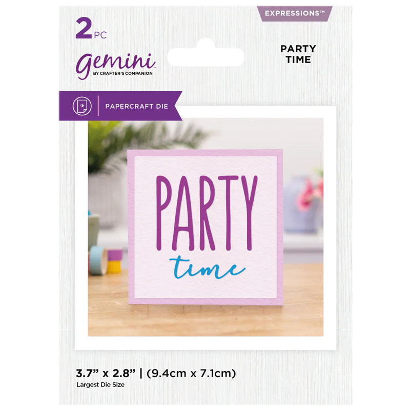 (image for) Crafters Companion Cutting Die, Large Word - Party Time