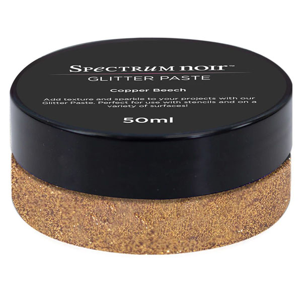 (image for) Spectrum Noir Glitter Paste (50ml) - Copper Beech