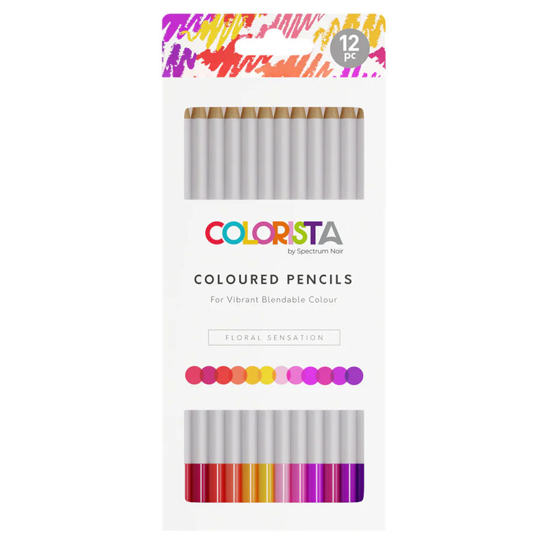 (image for) Spectrum Noir - Colorista - Coloured Pencils - Floral Sensation (12PC)