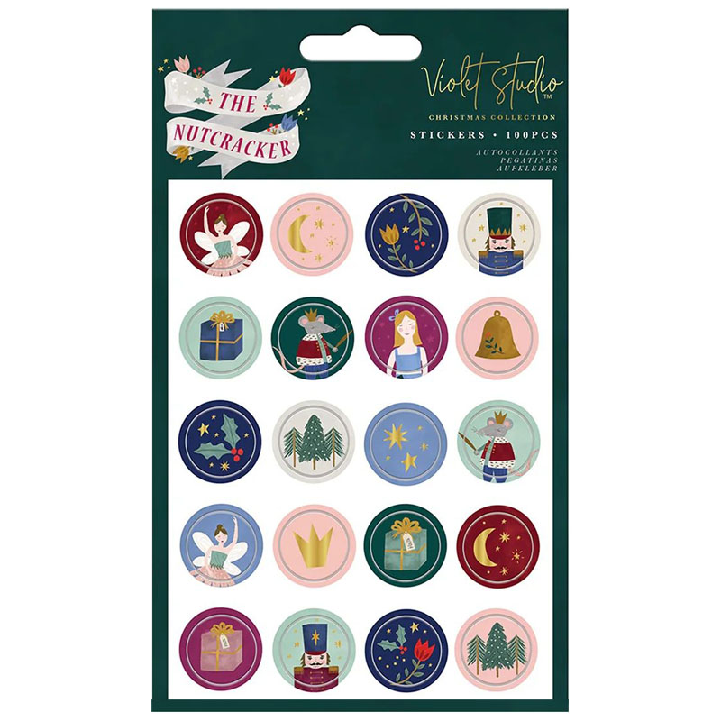 (image for) Crafters Companion Stickers - Violet Studio, The Nutcracker