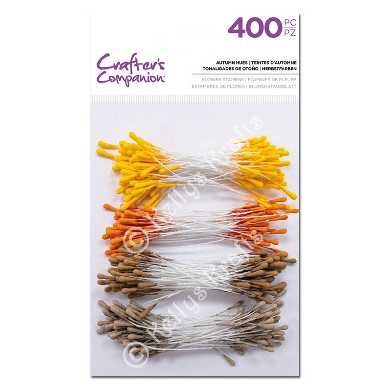 Flower Stamens, Crafters Companion - Autumn Hues (400 pieces)
