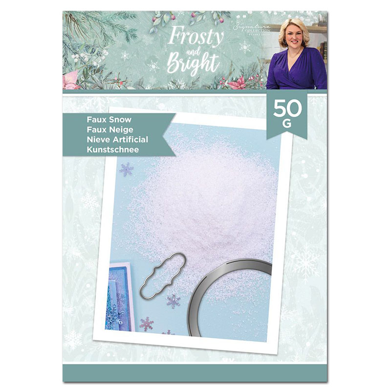 Faux Snow - Frosty & Bright, by Crafters Companion - 50g Packet