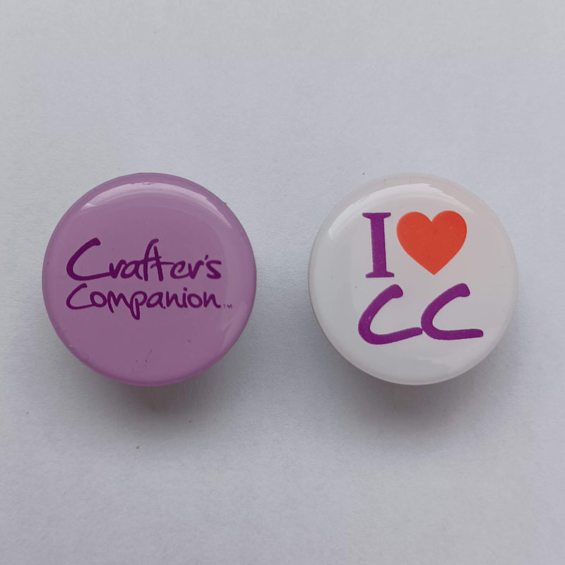 (image for) Crafter's Companion - Pin Badges (Pack of 2)