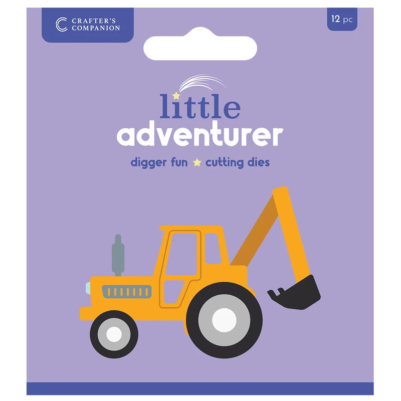 Crafters Companion Cutting Die, Little Adventurer - Digger Fun (image for) Crafters Companion Cutting Die, Little Adventurer - Digger Fun