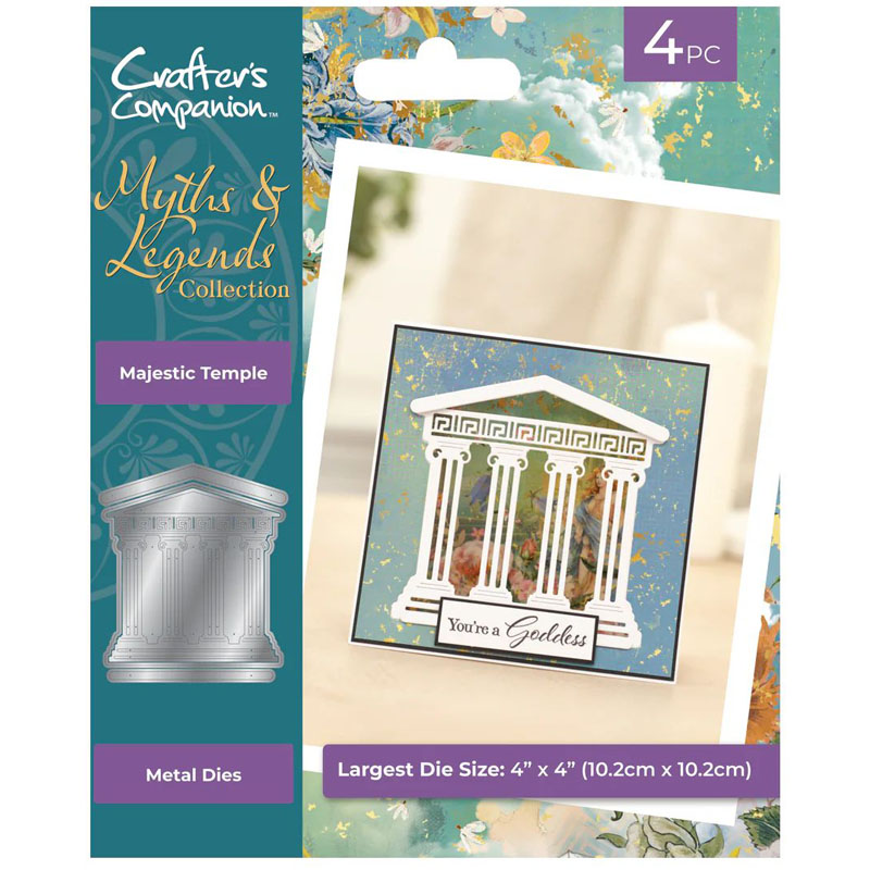 (image for) Crafters Companion Cutting Die, Myths & Legends - Majestic Temple