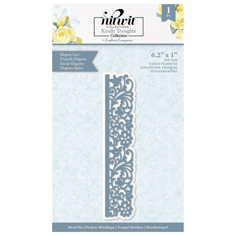 Nitwit Cutting Die, Kindly Thoughts - Elegant Lace