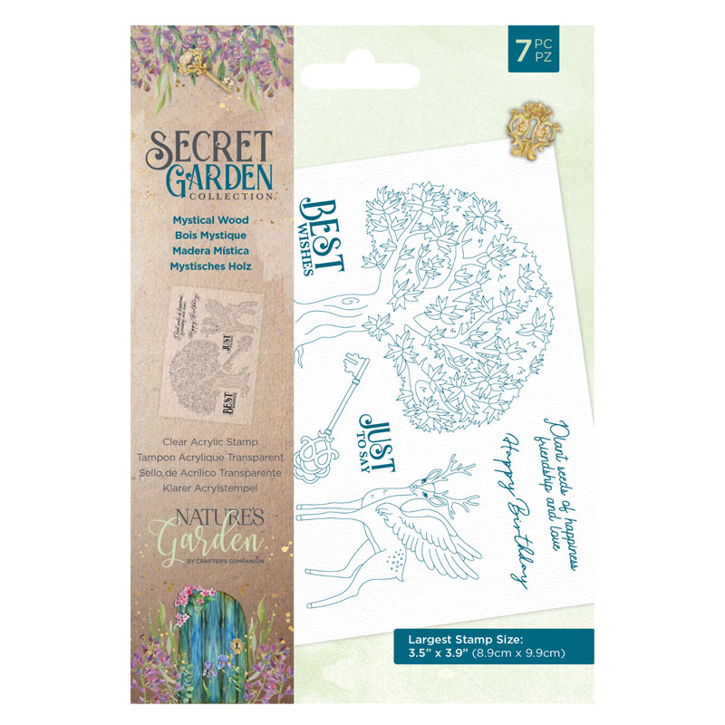 (image for) Nature's Garden Stamp Set, Secret Garden - Mystical Wood