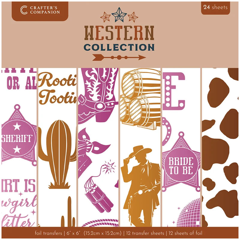 (image for) Crafter's Companion - Foil Transfers - Western