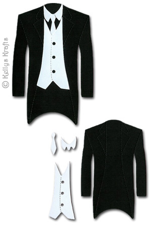 Tuxedo Scrapbooking Kit - Black / White