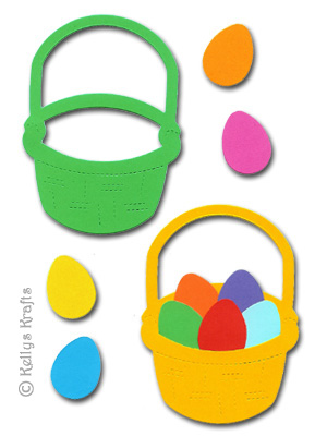 Easter Baskets with Easter Eggs Crafting Kit