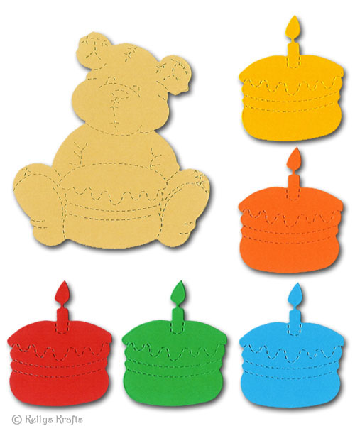 Teddy Bear & Birthday Cake Crafting Kit