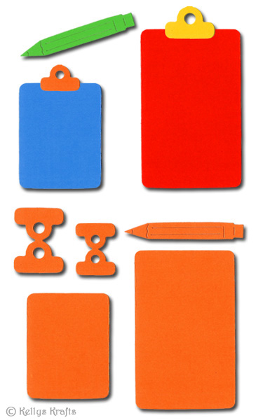 Clipboards & Pencil Scrapbooking Kit