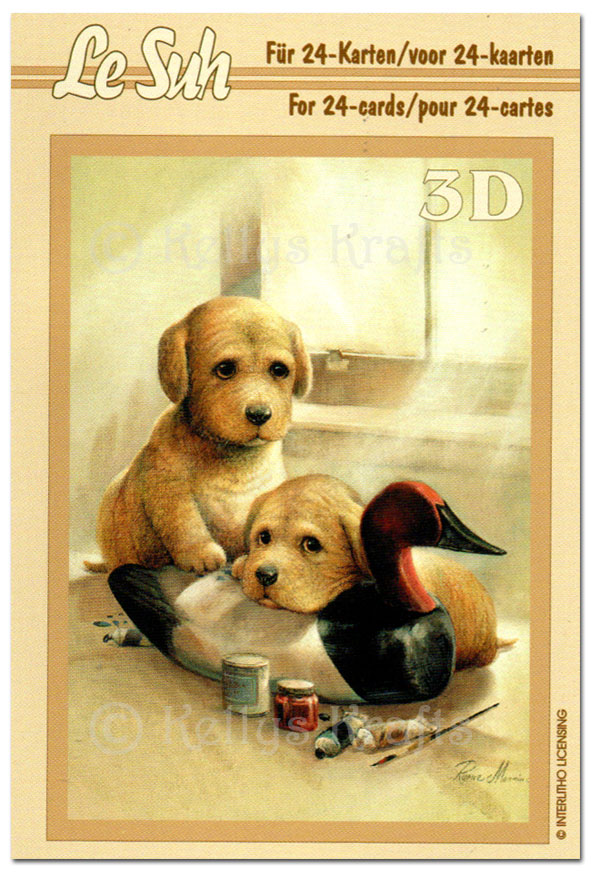 Decoupage Mini Book, 24 Pages - Cats & Dogs (333011)
